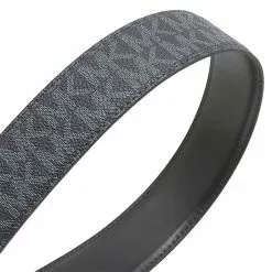 Michael Kors Mens 4-in-1 Signature Canvas Belt Gift Set Box Adml/Pl Blue -Michael Kors store online michael kors 0250 4110065 5