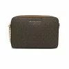 Michael Kors Jet Set Item Crossbody Bag In Signature Brown 35F8GTTC3B -Michael Kors store online michael kors 0657 0494855 1