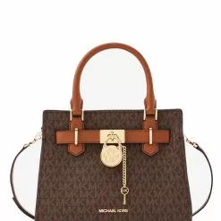 Michael Michael Kors Hamilton Logo Small Satchel