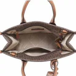 Michael Kors Mirella Small Logo Crossbody - Brown -Michael Kors store online michael kors 1036 9646836 4