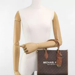 Michael Kors Mirella Small Logo Crossbody - Brown -Michael Kors store online michael kors 1037 9646836 6