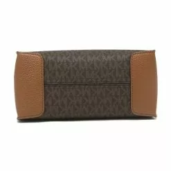 Michael Kors Mercer Medium Logo and Leather Accordion Crossbody Bag 35S1GM9M2B Brown -Michael Kors store online michael kors 1107 9094706 6