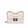 Michael Kors SERENA Small solid color leather Small fragrance diamond quilted ladies one-shoulder crossbody bag 35S2GNRC1I