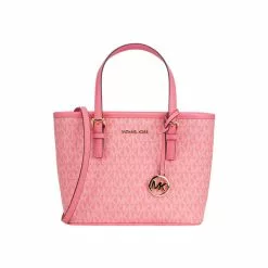 Michael Kors JET SET TRAVEL Extra small PVC leather Tote bag for ladies 35T9GTVT0B