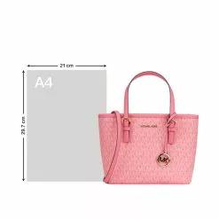 Michael Kors JET SET TRAVEL Extra small PVC leather Tote bag for ladies 35T9GTVT0B -Michael Kors store online michael kors 1174 3699236 5