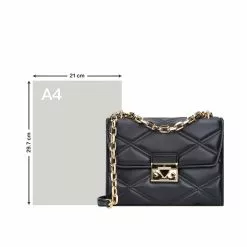 Michael Kors SERENA Medium solid color Leather Rivet Small Fragrance Chain Bag 35S2GNRL2U -Michael Kors store online michael kors 1175 0599236 5