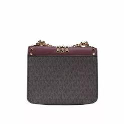 Michael kors women's PVC with Leather One Shoulder Messenger chain bag -Michael Kors store online michael kors 1313 6507406 3