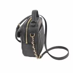 Michael Kors Small Rose Quilted Leather 35F1GXOC5U Top Handle Crossbody Bag In Black -Michael Kors store online michael kors 1325 4870706 3