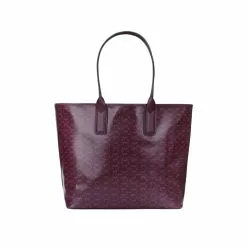 Ms Michael Kors PVC leather shoulder handbag