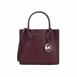 Michael kors Mercer medium cow leather women's One Shoulder Messenger Handbag