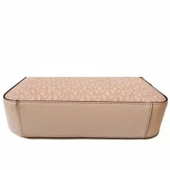 Michael Kors Jet Set Travel Signature Medium Zip Pouchette - Powder Blush -Michael Kors store online michael kors 1683 0356836 3