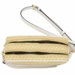 Michael Kors Straw Python Capsule 35T0GWQC1W Kenly Small Camera Crossbody Bag In Optic White -Michael Kors store online michael kors 1742 5394555 5