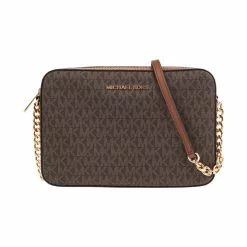 Michael Kors Jet Set Item Queen Lady PVC Leather One-shoulder slung small square bag