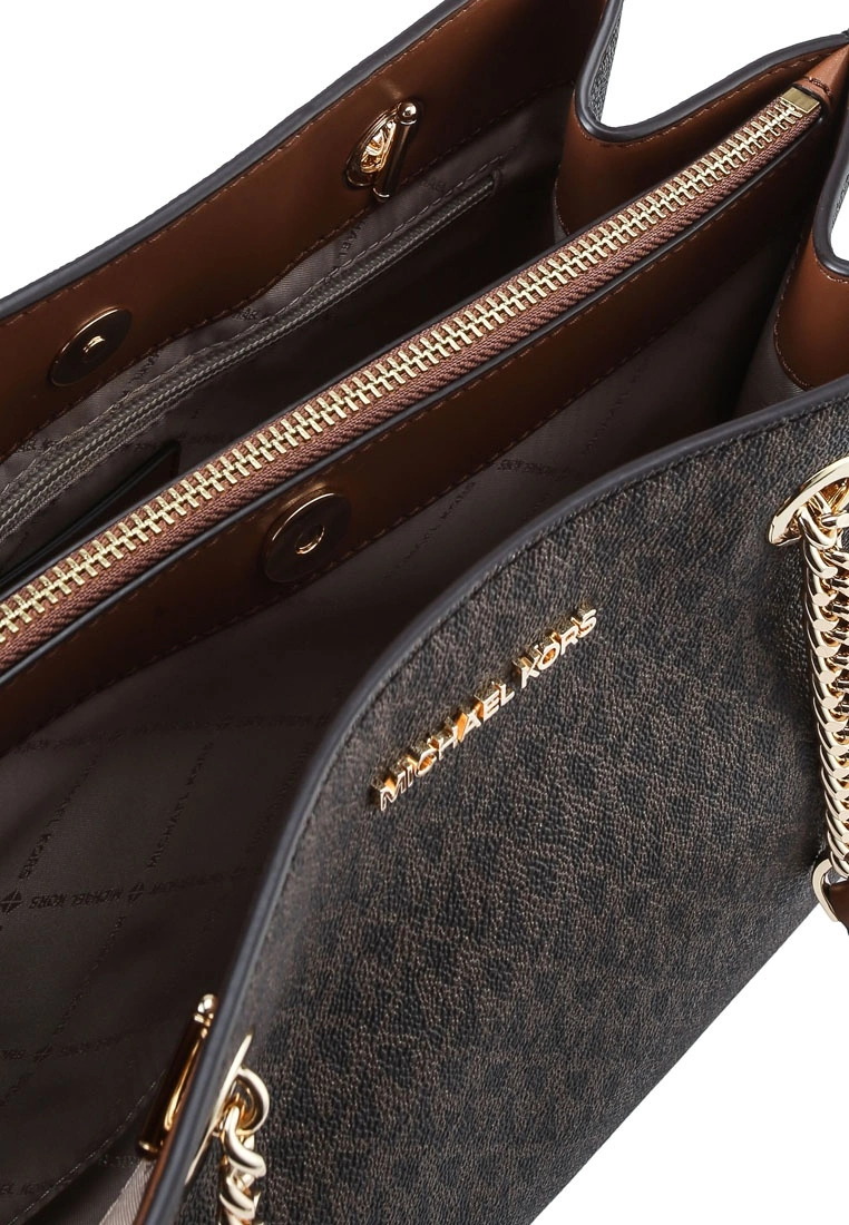 Michael Kors Logo Teagan Handbag (nt) 7 Michael Kors Logo Teagan Handbag (nt) - Image 5