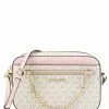 Michael Kors Jet Set Item Signature Large Chain Crossbody Bag - Power Blush -Michael Kors store online michael kors 2290 9697006 1