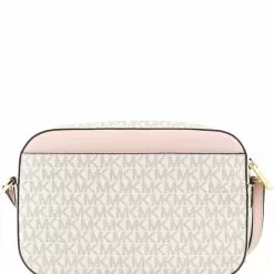 Michael Kors Jet Set Item Signature Large Chain Crossbody Bag - Power Blush -Michael Kors store online michael kors 2291 9697006 3