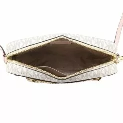 Michael Kors Jet Set Item Signature Large Chain Crossbody Bag - Power Blush -Michael Kors store online michael kors 2291 9697006 4