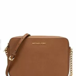 Michael Kors Jet Set Item Large East West Crossbody Bag - Brown