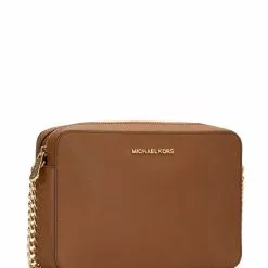 Michael Kors Jet Set Item Large East West Crossbody Bag - Brown -Michael Kors store online michael kors 2318 6950665 3