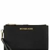 Michael Kors Jet Set Travel Large Double Zip Wristlet - Black -Michael Kors store online michael kors 2359 3907965 1
