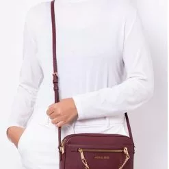 Michael Kors Jet Set Item Large Chain Crossbody Bag - Merlot -Michael Kors store online michael kors 2476 6824116 5