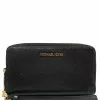 Michael Kors Jet Set Travel Large Flat Multifunction Phone Case Wallet - Black -Michael Kors store online michael kors 2507 9936046 1