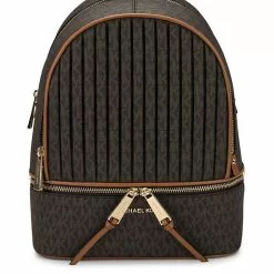 Michael Kors Rhea Monogram Logo Backpack (nt)