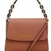 Michael Kors Sofia Small Saffiano Leather Satchel - Brown -Michael Kors store online michael kors 2850 4347936 1