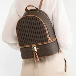 Michael Kors Rhea Monogram Logo Backpack (nt) -Michael Kors store online michael kors 2851 8207916 6