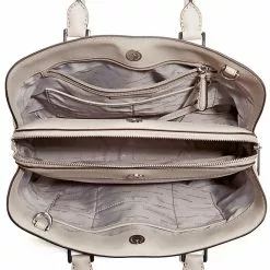 Michael Kors Savannah Large Saffiano Leather Satchel - Cement -Michael Kors store online michael kors 2854 3347936 4