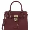 Michael Kors Hamilton Small Satchel - Merlot -Michael Kors store online michael kors 2929 6951816 1
