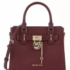 Michael Kors Hamilton Small Satchel - Merlot