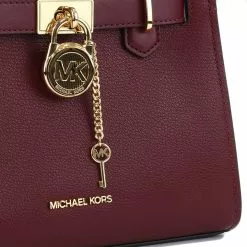 Michael Kors Hamilton Small Satchel - Merlot -Michael Kors store online michael kors 2929 6951816 5