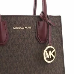 Michael Kors Mercer Medium Messenger Signature Crossbody Bag - Merlot -Michael Kors store online michael kors 2997 5615916 5