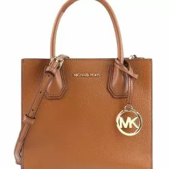 Michael Kors Mercer Medium Messenger Crossbody Bag - Brown