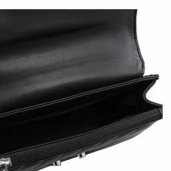 Michael Kors Rose Medium Quilted Shoulder Bag - Black(Silver Logo) -Michael Kors store online michael kors 3026 4300336 5