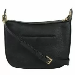 Michael Kors Raven Medium Leather Messenger Bag in Black -Michael Kors store online michael kors 4655 9916545 3