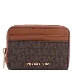 Michael Kors Jet Set Travel Zip Around Card Case (hz)