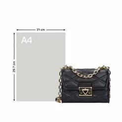 Michael Kors Small Chain Bag with rivets in solid leather 35S2GNRC1U -Michael Kors store online michael kors 4969 7299236 5