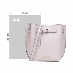 Michael Kors EMILIA Small solid color leather Ladies carry bucket bags on one shoulder 35S1GU5M1T -Michael Kors store online michael kors 4972 1199236 5