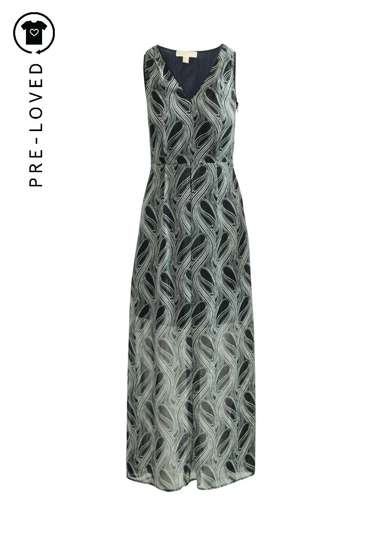 Pre-Loved michael kors Paisley Long Dress. 3 Pre-Loved michael kors Paisley Long Dress.