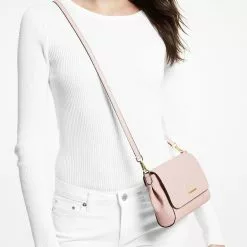 Michael Kors Medium Logo Convertible Crossbody Bag DK Powder Blush 35H8GTTC6B -Michael Kors store online michael kors 5359 7373436 4