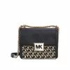 Michael Kors SONIA small fabric and leather one-shoulder crossbody bag for ladies 35T2G6SS5L