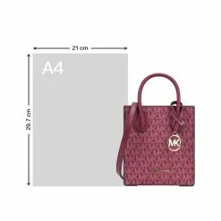 Michael Kors MERCER Super small PVC Presbyterian leather Ladies carry cross-body shopping bag 35T1GM9C0I -Michael Kors store online michael kors 5602 4599236 5