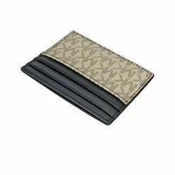 Michael Kors Cooper Tall Card Case In Signature Canvas Hemp Brown 36U9LCRD1B -Michael Kors store online michael kors 5667 7963736 4