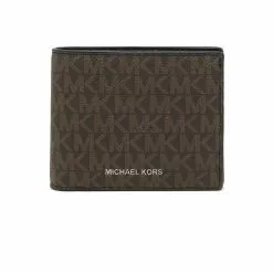 Michael Kors Cooper Billfold Wallet With Passcase 36U9LCRF6B Brown