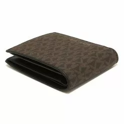 Michael Kors Cooper Billfold Wallet With Passcase 36U9LCRF6B Brown -Michael Kors store online michael kors 5711 2891545 6