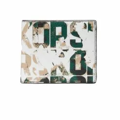 Michael Kors Cooper Graphic Logo Billfold Wallet Bright White 36F2LCOF1V