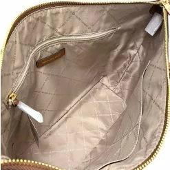 Michael Kors Charlotte Large Top Zip Tote Bag - Brown -Michael Kors store online michael kors 6225 5175165 3