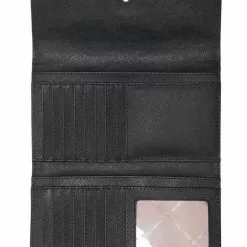 Michael Kors Jet Set Travel Large Trifold Wallet - Black -Michael Kors store online michael kors 6230 4035165 3
